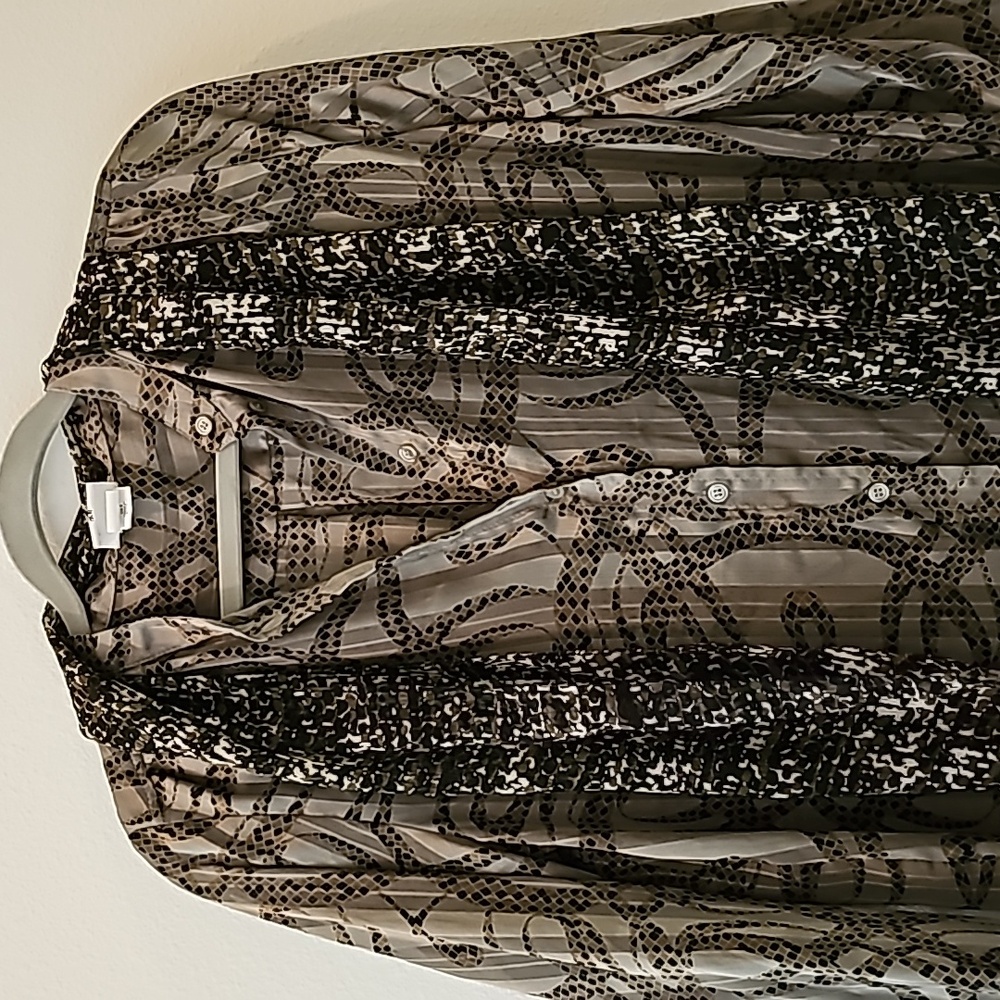 H&M blouse with Scarf
